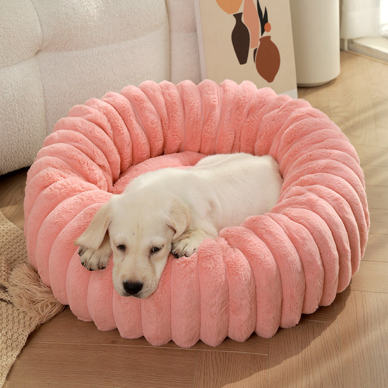 Fyzoza™ CloudNest – Ultra-Soft Plush Pet Bed