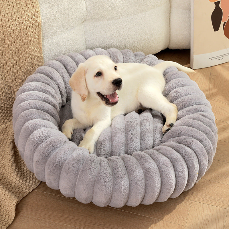 Fyzoza™ CloudNest – Ultra-Soft Plush Pet Bed
