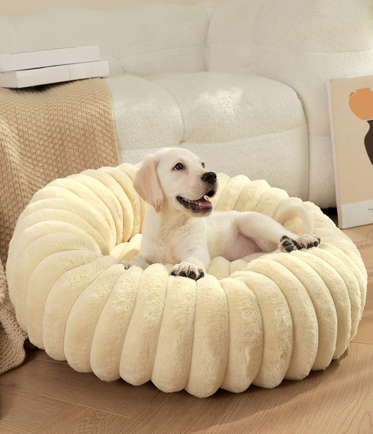Fyzoza™ CloudNest – Ultra-Soft Plush Pet Bed