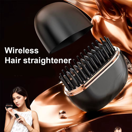 StyleGo™ Cordless 2-in-1 Straightener & Comb 🔥💁‍♀️