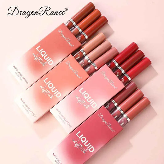 💄 3 Pcs Long Lasting Liquid Lipstick Set – Matte & Waterproof 👀