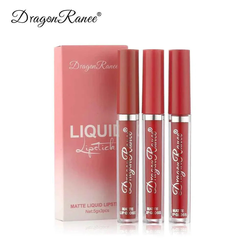 💄 3 Pcs Long Lasting Liquid Lipstick Set – Matte & Waterproof 👀