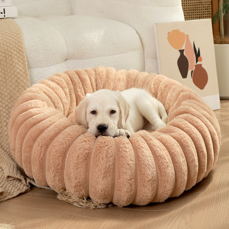 Fyzoza™ CloudNest – Ultra-Soft Plush Pet Bed
