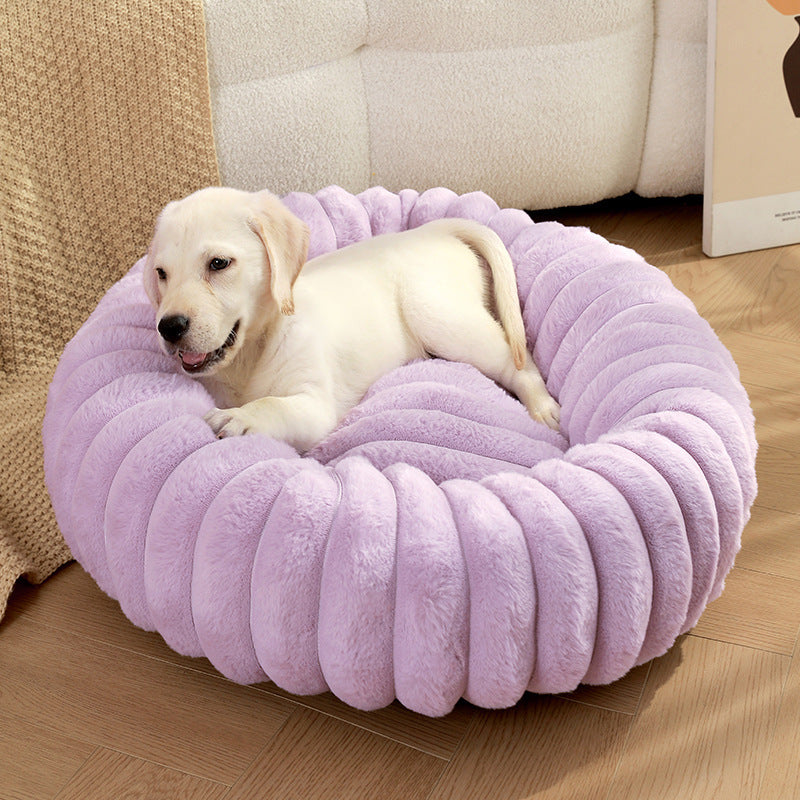 Fyzoza™ CloudNest – Ultra-Soft Plush Pet Bed