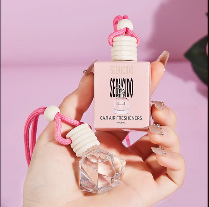 AromaBloom™ – The Elegant Pink Car Fragrance 🌸✨